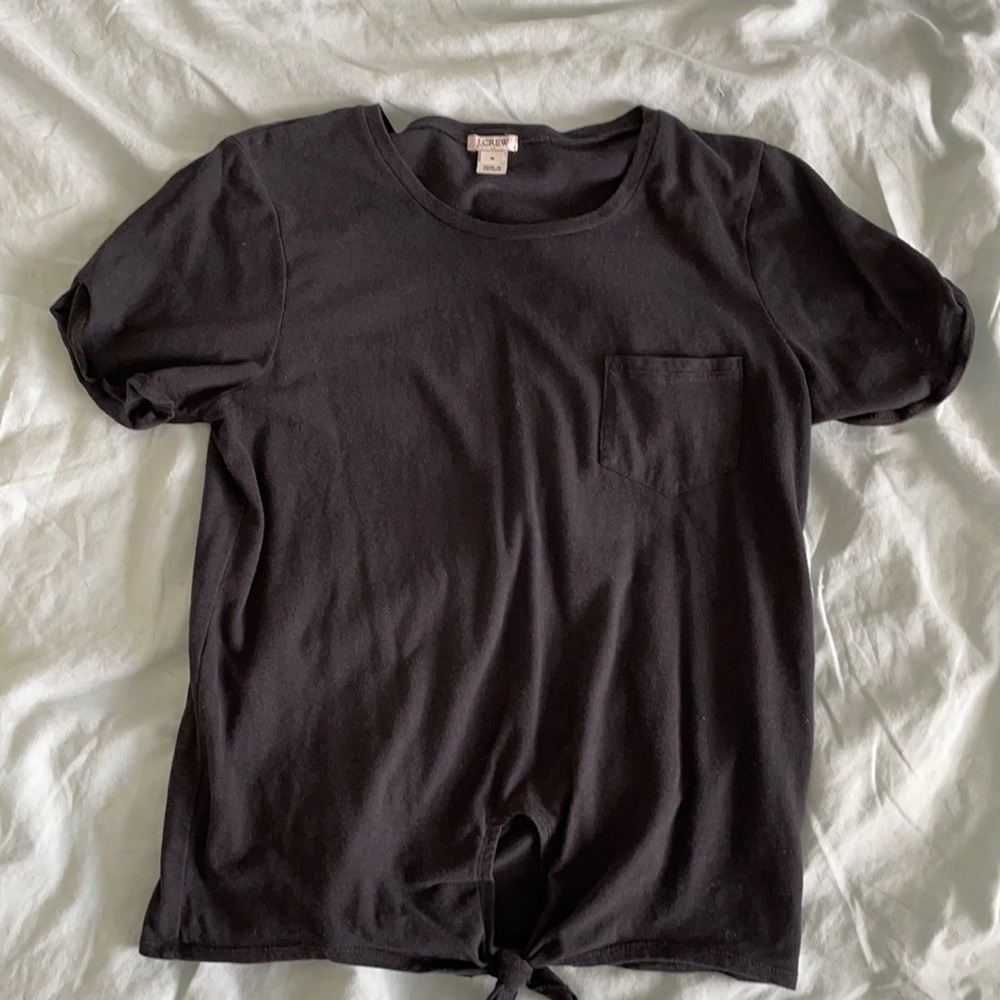 J. Crew black T-shirt